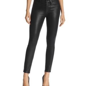 Paige Vertigo Coated Black Jeans